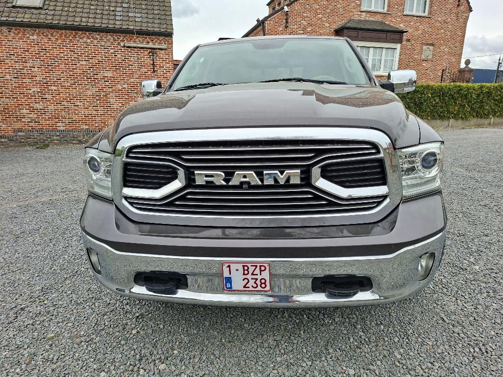 Dodge RAM 1500 Longhorn, 4 deurs, 295 kW, Leder, Bruin