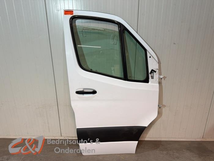 Portière 2portes droite d'un Mercedes Sprinter (9147), 3 mois de garantie, Utilisé, Porte, -