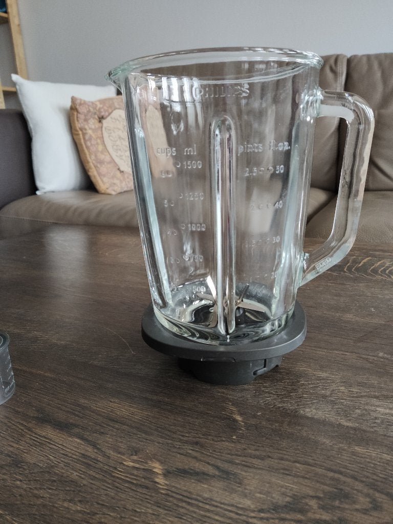 Blenders / Blender Philips ProBlend 6 - Bol en verre 1.5L, Electroménager, Mélangeurs, Enlèvement, Utilisé, Mélangeur