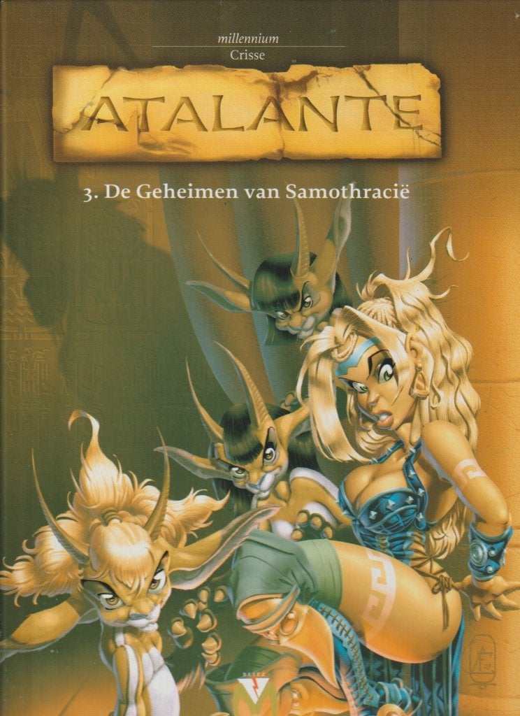 Strip Atalanta nr. 3 - De geheimen van Samothracië., Enlèvement ou Envoi