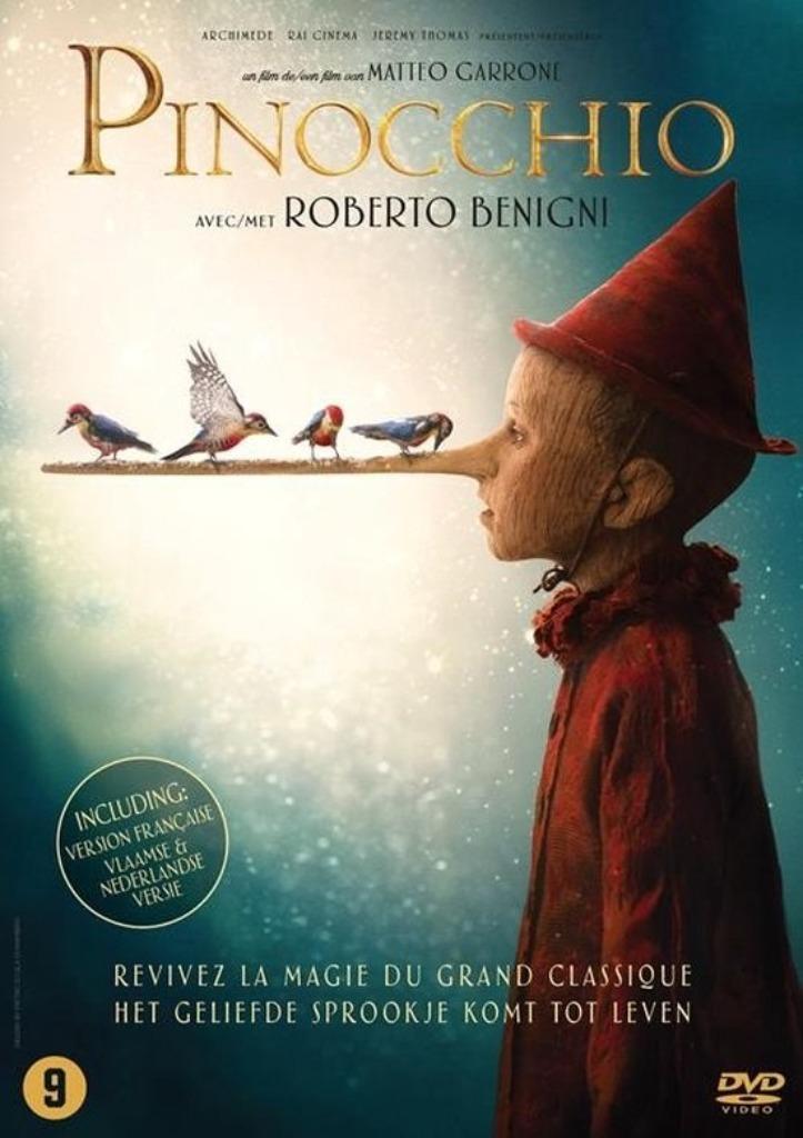 Pinocchio dvd roberto benicki dvd, CD & DVD, DVD | Enfants & Jeunesse, Enlèvement ou Envoi, Film, Poupées ou Marionnettes, Comme neuf
