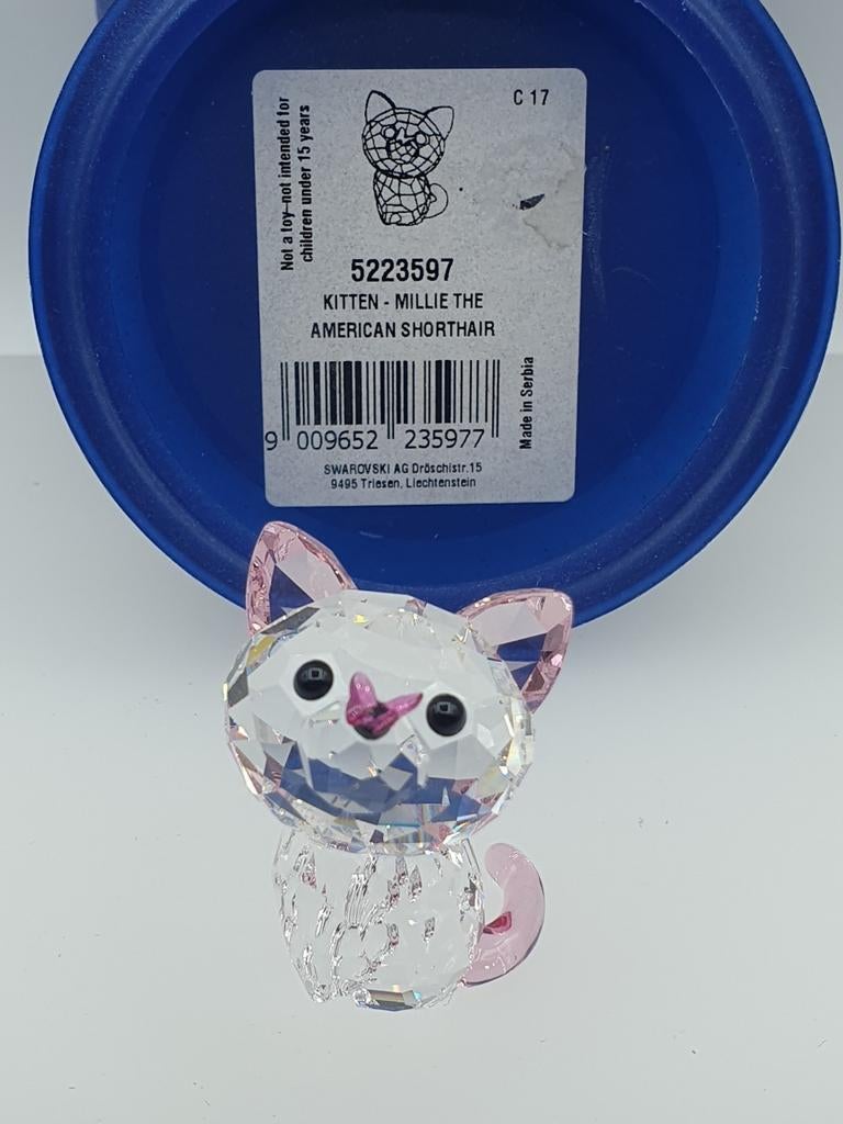 Swarovski Kitten Millie Amerikaanse korthaar 5223597., Ophalen of Verzenden, Zo goed als nieuw