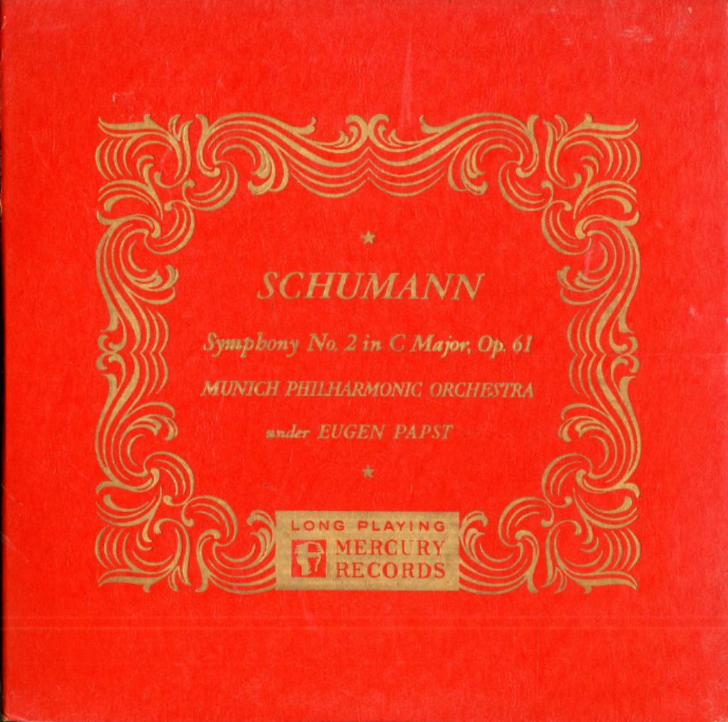 LP Schumann Symphony 2 Eugen Papst 1958 US, Cd's en Dvd's, Ophalen of Verzenden