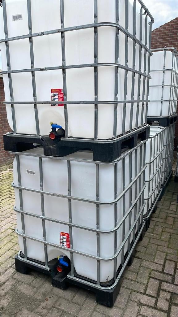 IBC tanken multitank regentonnen slowfeeder etc etc, Enlèvement, Comme neuf