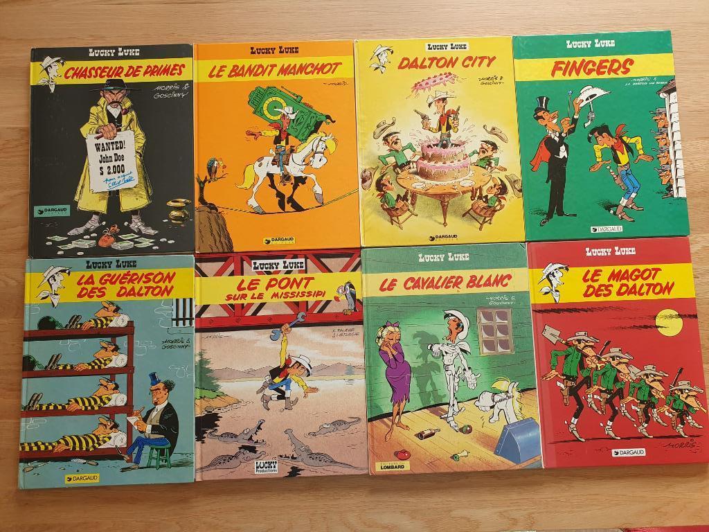 lot de 8 Lucky Luke - très bon état, Enlèvement ou Envoi