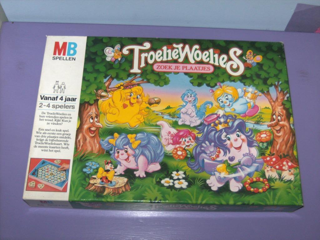 Vintage spel: troeliewoelies. (1985), Ophalen of Verzenden, Gebruikt