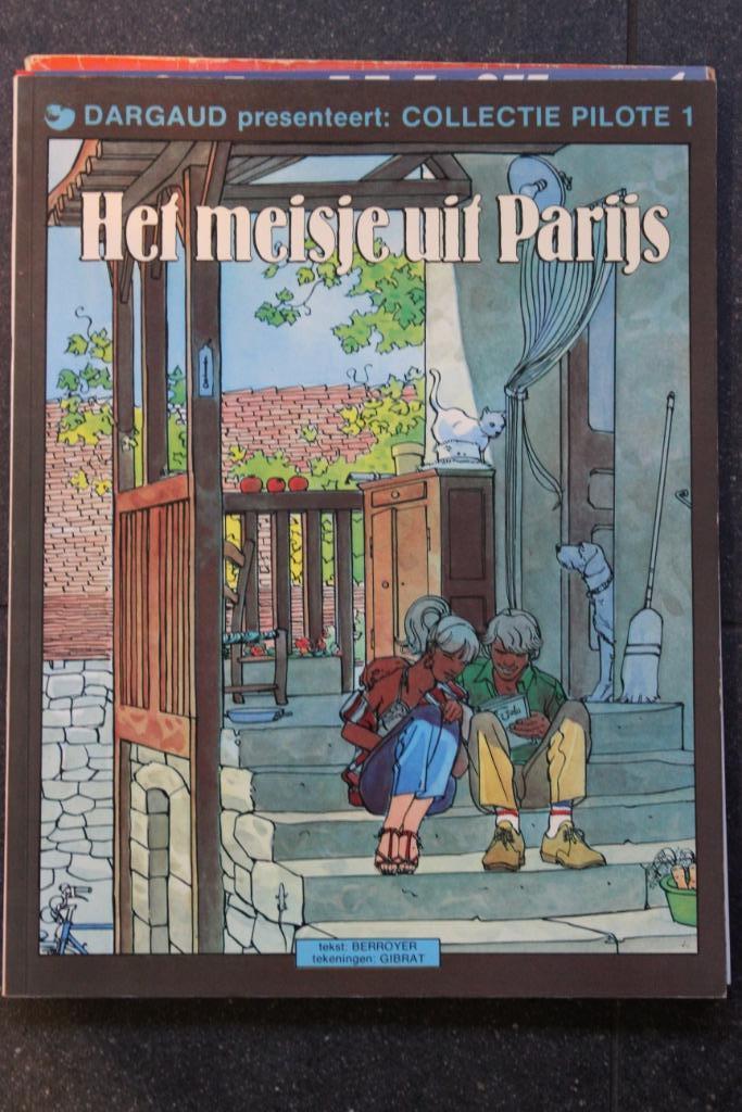 STRIP SC HET MEISJE UIT PARIJS EERSTE DRUK GIBRAT, Boeken, Ophalen of Verzenden