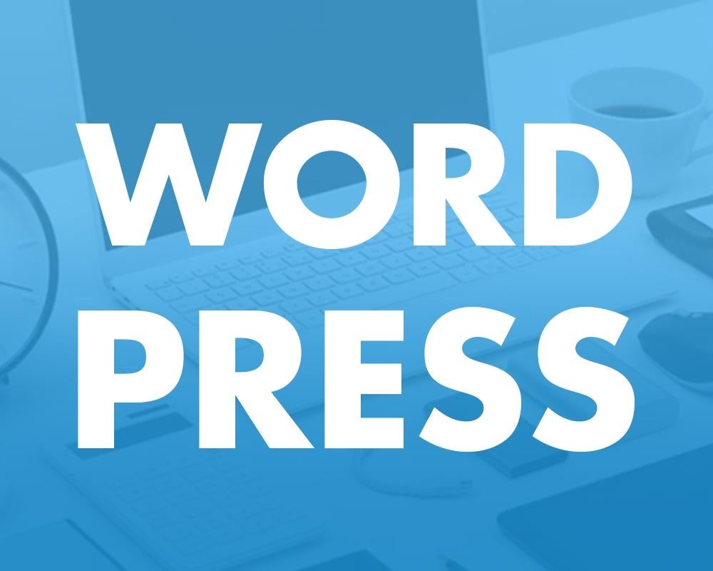 Wordpress, Enlèvement, Neuf, Mise à Jour
