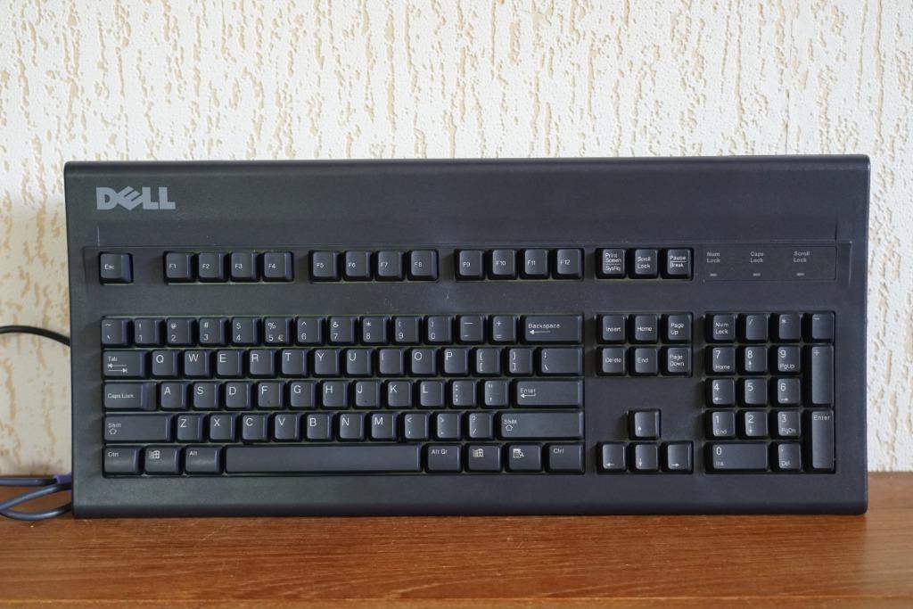 Dell AT101w mechanisch toetsenbord, Computers en Software, Toetsenborden, Ophalen of Verzenden, Qwerty, Zo goed als nieuw, Bedraad