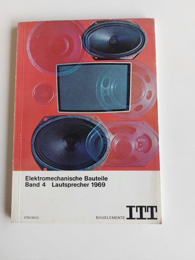 Elektromechanische Bauteile Band 4 Lautsprecher 1969, Ophalen of Verzenden, Gelezen