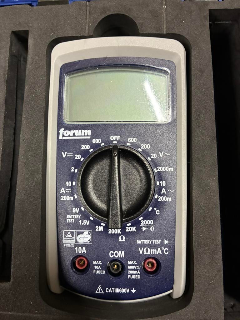 Nieuwe multi meter van het merk forum, Bricolage & Construction, Enlèvement, Neuf, Multimètre