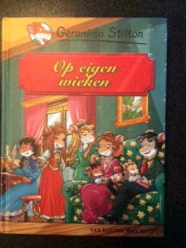 boek Geronimo Stilton  Op eigen wieken heel goede staat, Ophalen, Geronimo Stilton, Zo goed als nieuw, Fictie