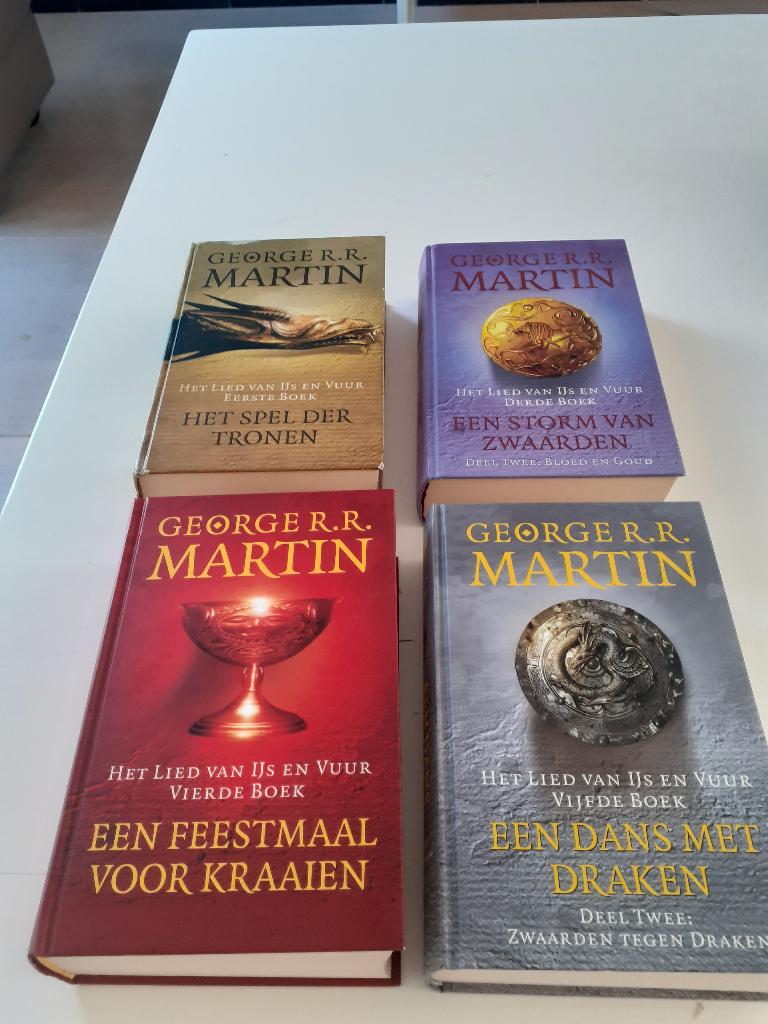 George R.R. Martin :  Game of Thrones (NL + ENG), Boeken, Fantasy, Ophalen of Verzenden