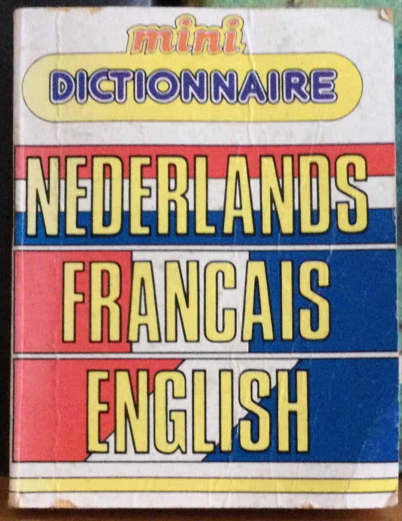 Woordenboek Nederlands - Frans - Engels, Ophalen of Verzenden, Gelezen, Engels