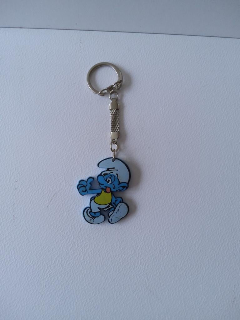 Smurf sleutelhanger, Verzamelen, Smurfen, Ophalen of Verzenden, Zo goed als nieuw