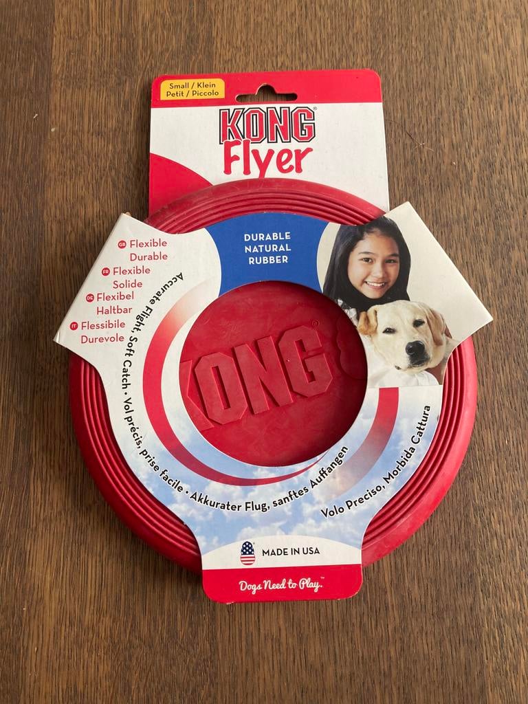 Kong Flyer small, Dieren en Toebehoren, Ophalen of Verzenden, Nieuw, Apporteerspeelgoed