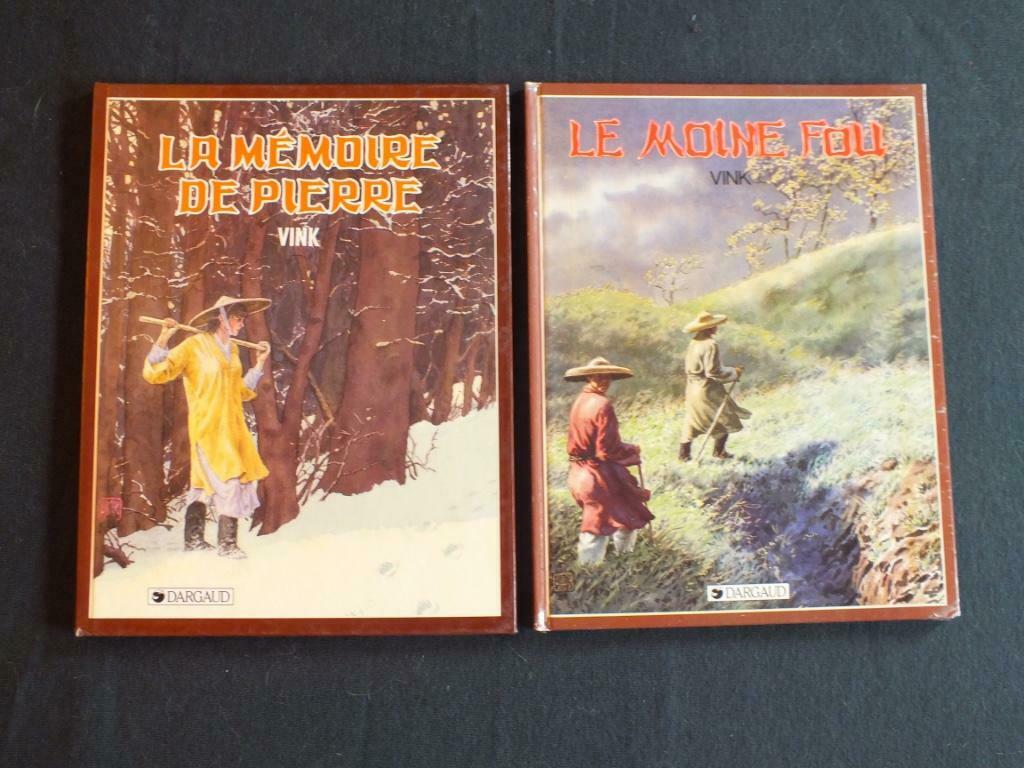LE MOINE FOU ((4 ALBUMS /3 E.O).        EDITIONS DARGAUD, Livres, BD, Enlèvement ou Envoi, Série complète ou Série, Utilisé, VINK