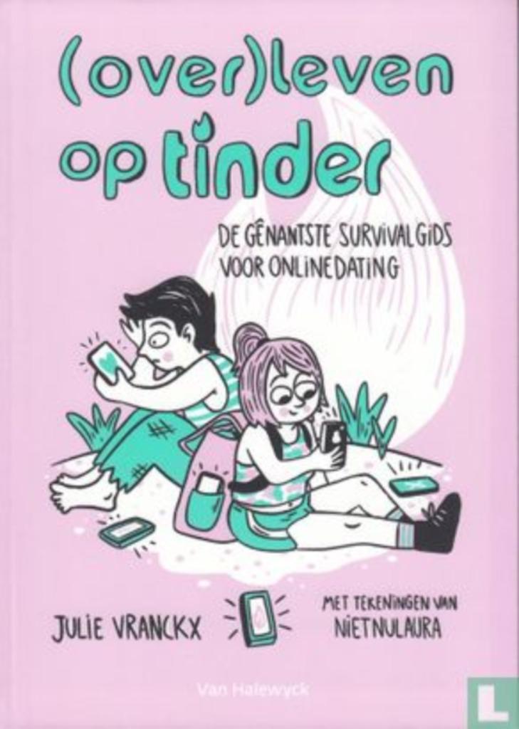 over leven op tinder, Boeken, Eén stripboek, Ophalen of Verzenden, Nieuw, Julie vranckx