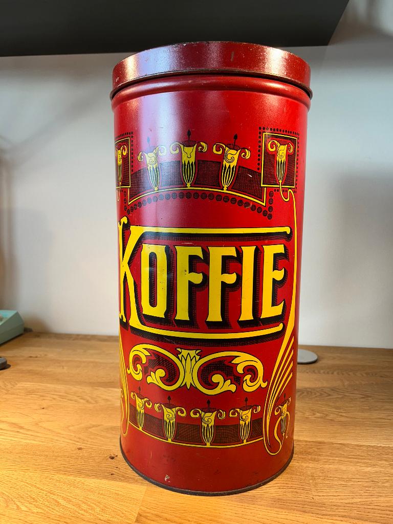 Koffieblik, Verzamelen, Ophalen, Gebruikt, Koffie, Overige merken