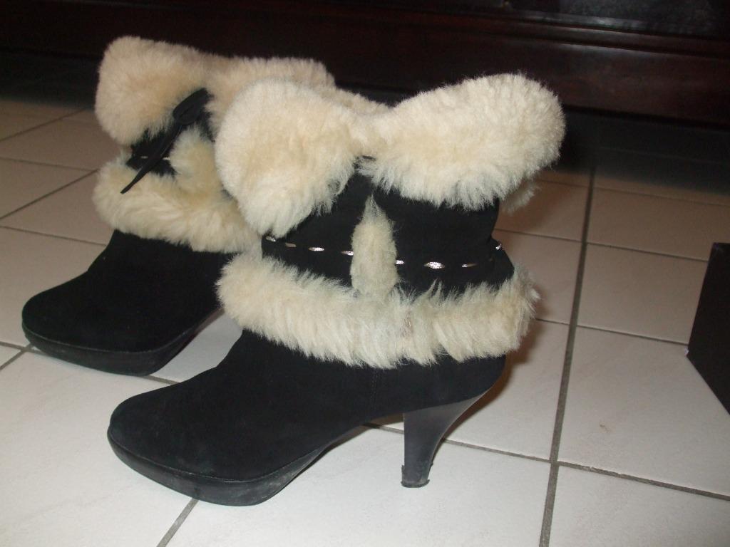 UGG winter pumps, boots maat 36, Kleding | Dames, Pumps, Zwart, Ophalen of Verzenden, Gedragen