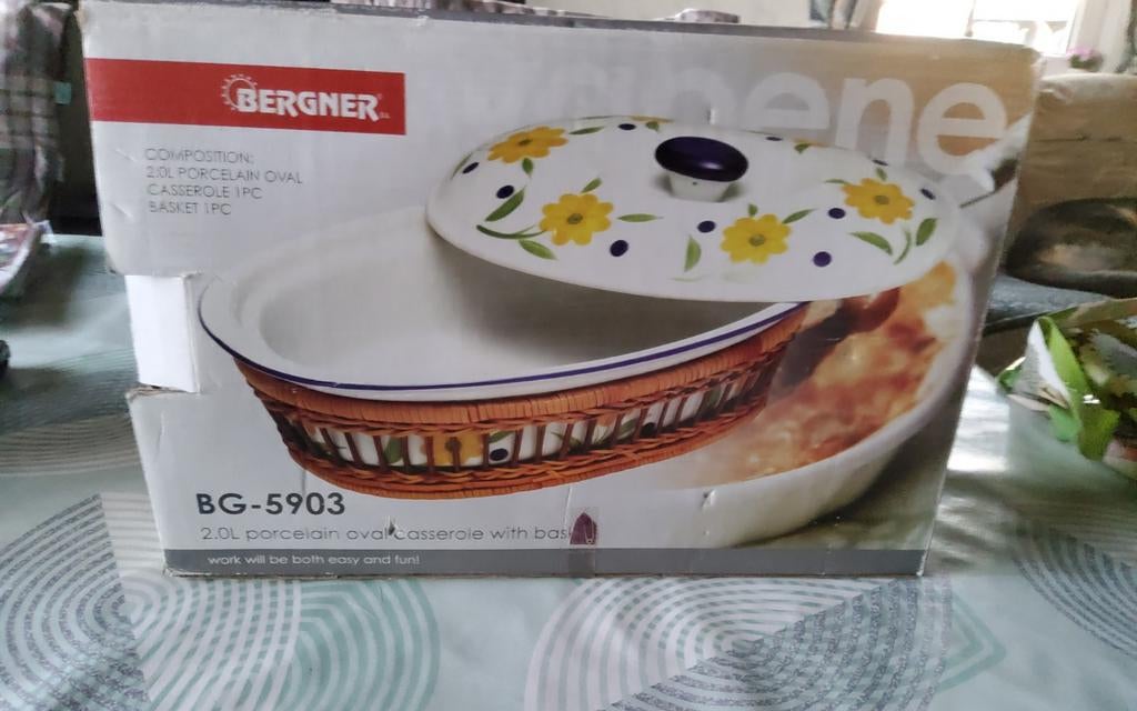 Vintage ovenschotel, Ophalen