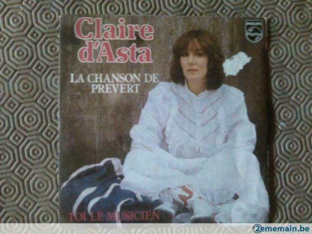 Claire d'Asta "La chanson de Prévert", Ophalen of Verzenden, Overige genres