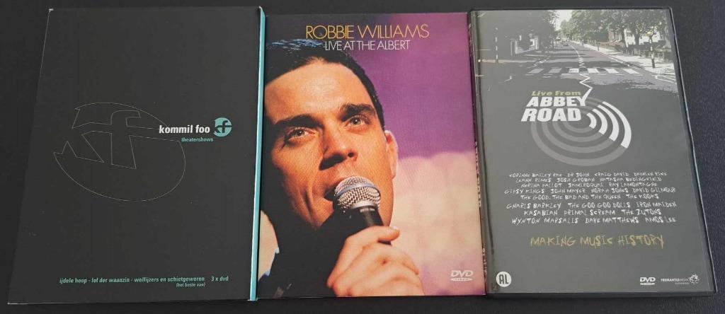 Lot DVD's: Muziek & Concerten (apart verkrijgbaar), Ophalen of Verzenden, Zo goed als nieuw