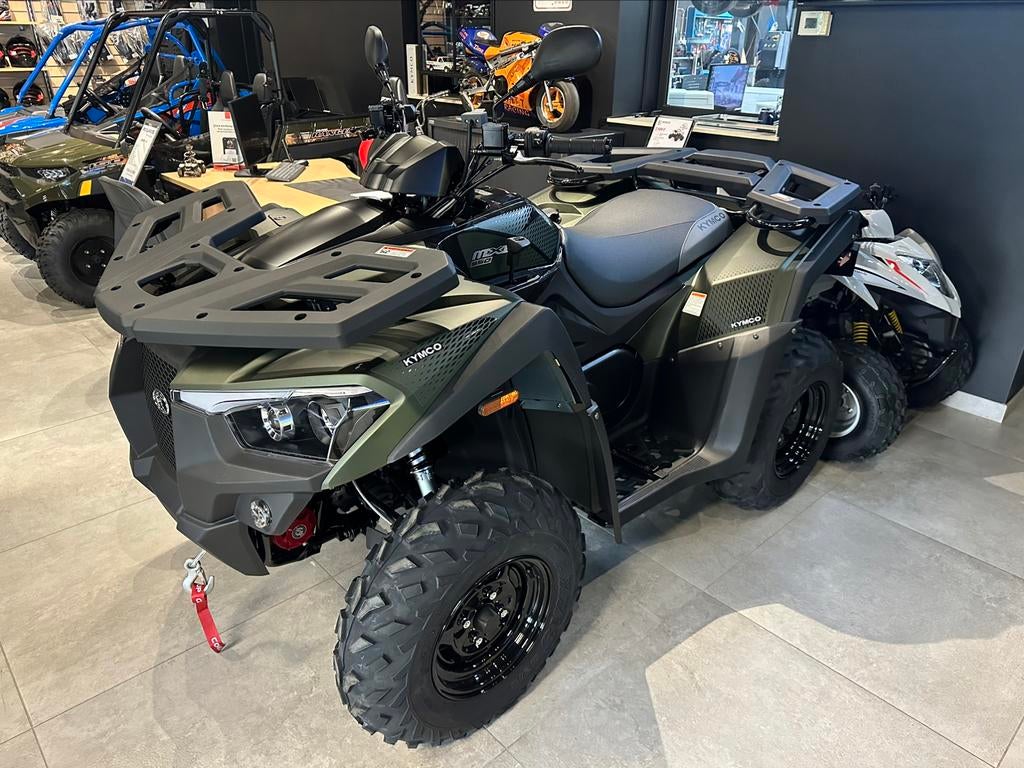 Nieuwe Kymco MXU 550 4x4, 550 cc, 1 cilinder, 12 t/m 35 kW