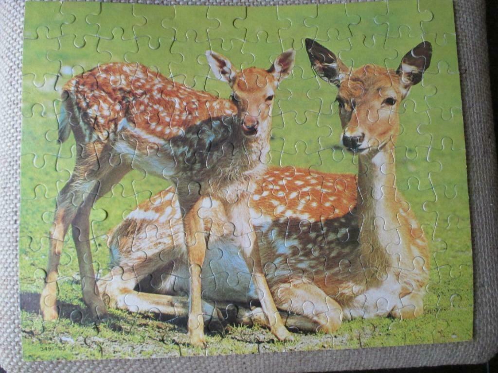 puzzle MB 100 pièces, Enlèvement ou Envoi, Plus de 50 pièces, Utilisé