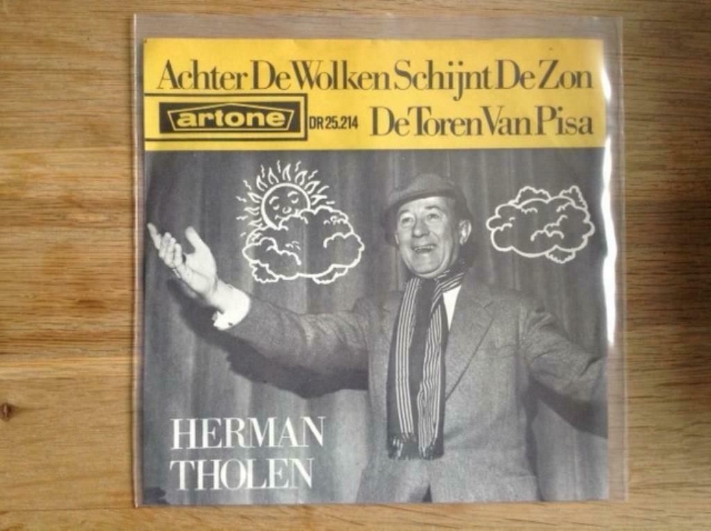 single herman tholen, Ophalen of Verzenden, 7 inch, Nederlandstalig, Single