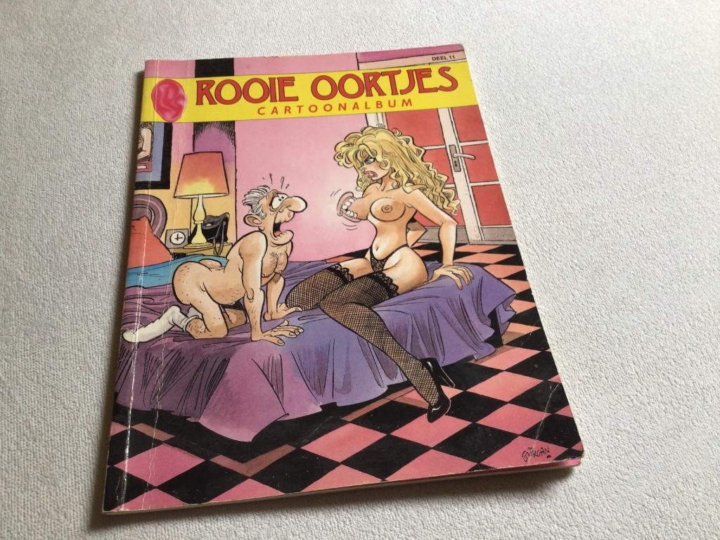 Rooie  oortjes cartoonalbum, Eén stripboek, Ophalen of Verzenden, Gelezen