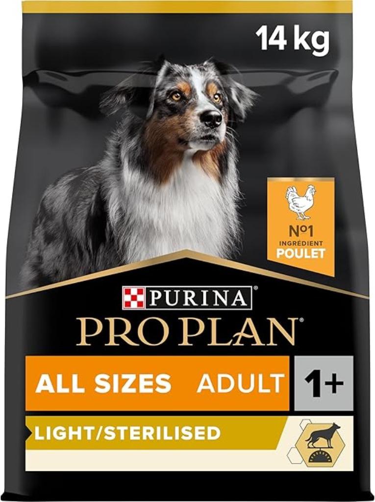 Pro Plan Light gesteriliseerd hondenvoer 14KG, Verzenden, Hond
