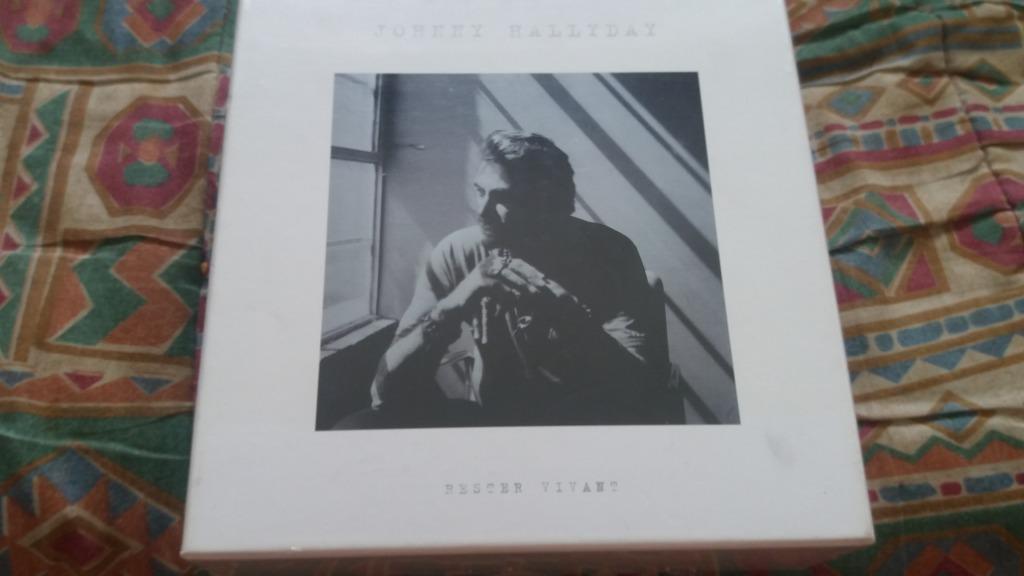Rester vivant Coffret johnny hallyday nouveau sous blister, Ophalen of Verzenden, Nieuw in verpakking, Boxset