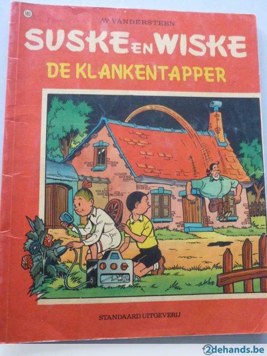 Suske en Wiske De klankentapper n°103, Ophalen of Verzenden, Gelezen
