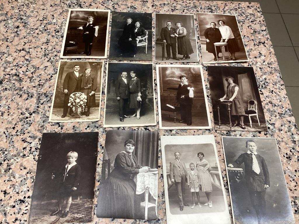 Mooi lot 12 oude foto’s begin 1900, Verzamelen, Foto's en Prenten, Ophalen of Verzenden, Voor 1940, Gebruikt, Foto