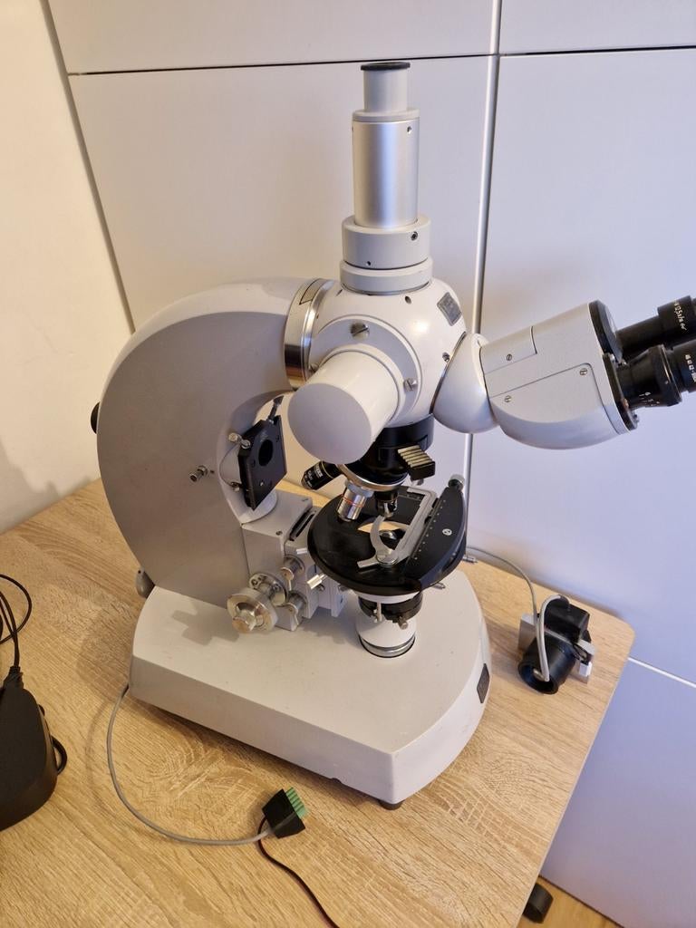 Zeiss Universal microscoop, Audio, Tv en Foto, Optische apparatuur | Microscopen, Ophalen, Gebruikt, 400x tot 1000x, Biologische microscoop