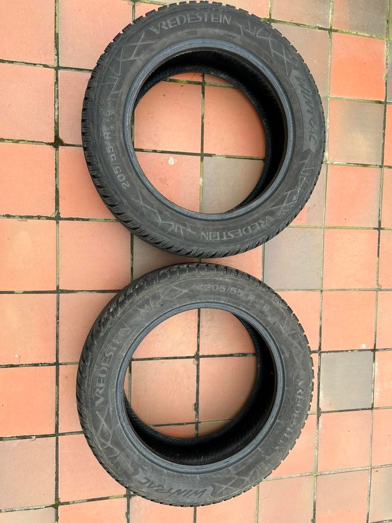 2 Vredestein wintrac 205/55/16 94H winterbanden, Ophalen, Winterbanden, Band(en)