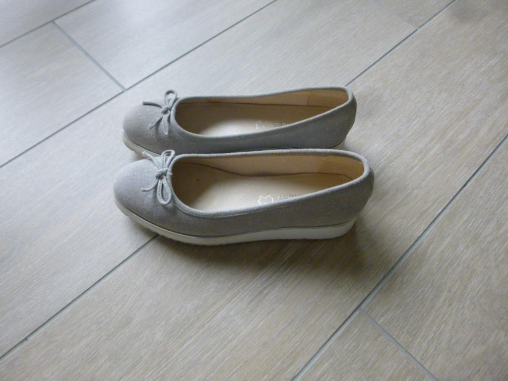 chaussures pour femmes, Neuf, Gris, Enlèvement, Ballerines