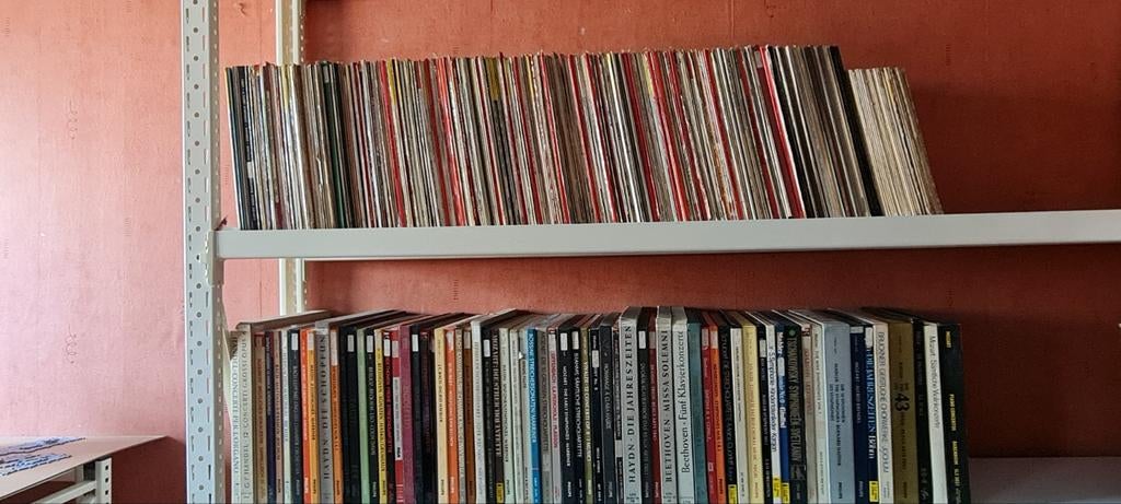 PLUS DE 500 DISQUES VINYLE 33T., Enlèvement