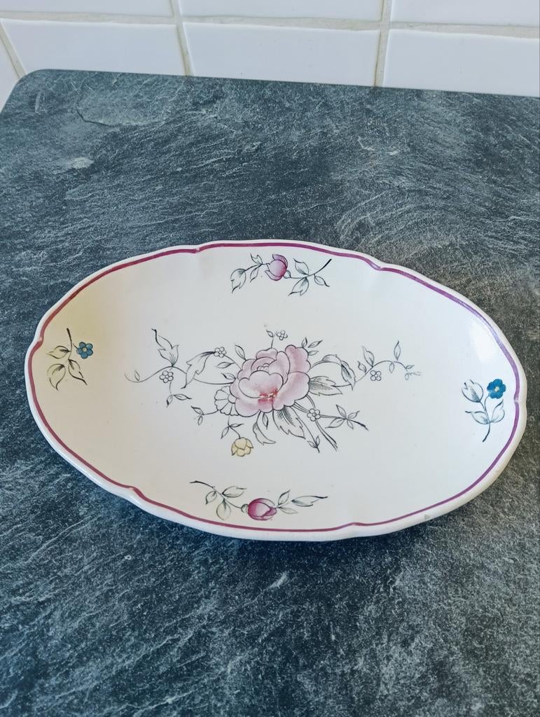 Vintage bord Boch, Ophalen of Verzenden