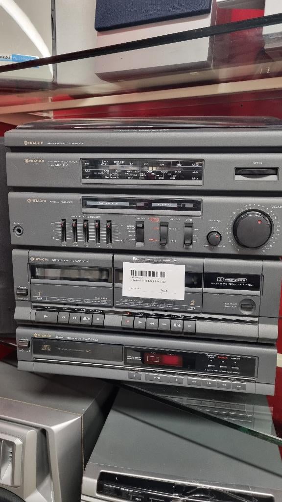 Chaine Hifi Hitachi MD02, Enlèvement, Utilisé, Lecteur CD, Autres marques