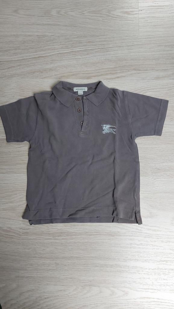 Polo Burberry 104 /4 jaar bruin, Ophalen, Zo goed als nieuw, Shirt of Longsleeve, Jongen