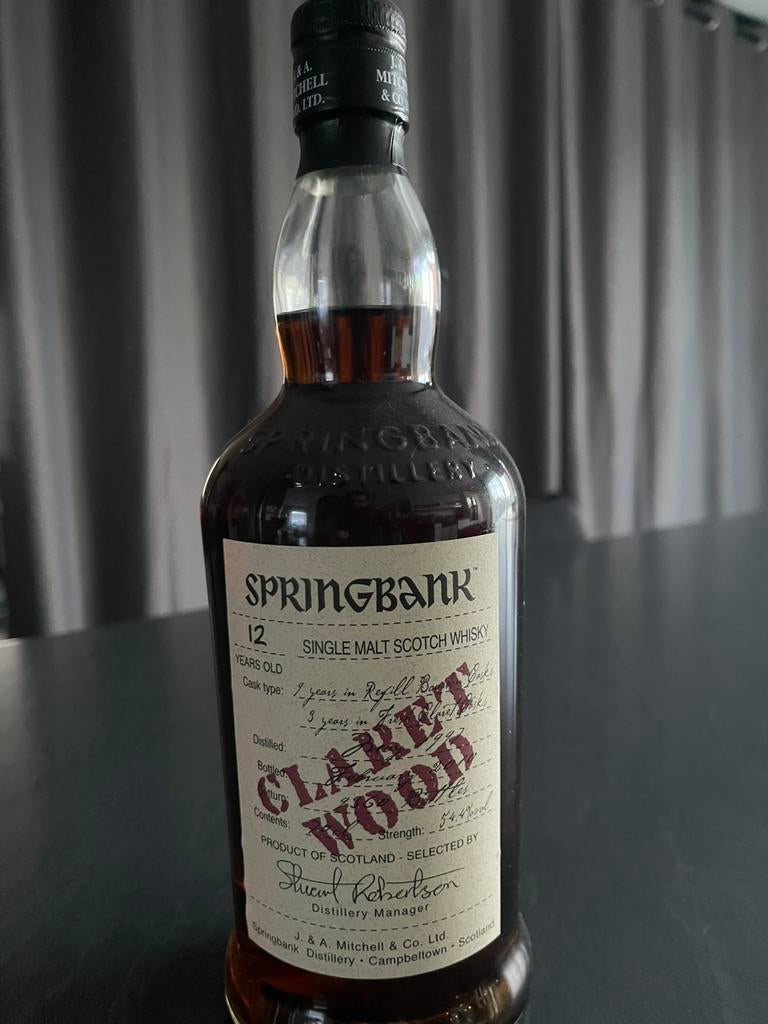 Springbank Claret wood, Enlèvement, Comme neuf