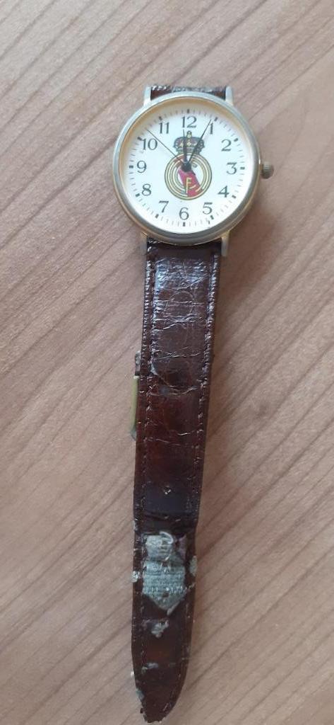 Horloge van Real Madrid., Overige merken, Staal, Polshorloge, Ophalen of Verzenden