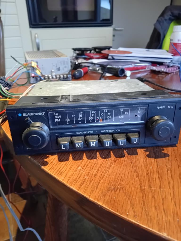 blaupunkt vintage carradio TURIN M16, Enlèvement ou Envoi