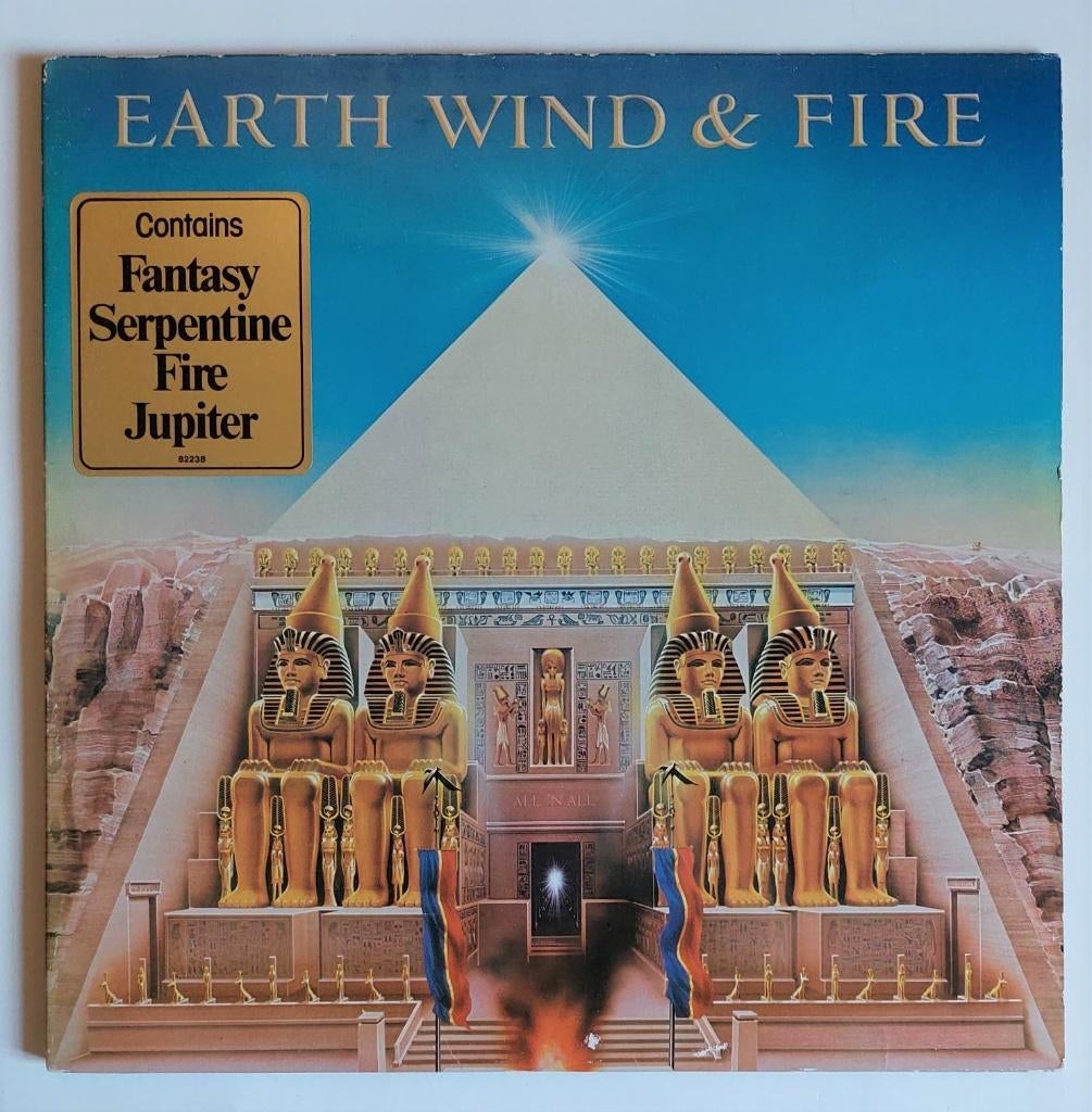 Earth, Wind & Fire – All 'N All (1977)(Poster), Ophalen of Verzenden, 12 inch