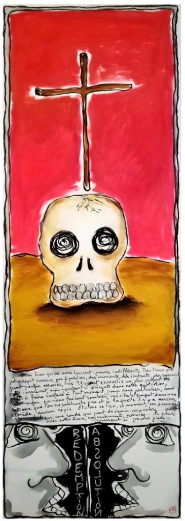 Nos regrets… peinture figuration narrative, Enlèvement ou Envoi