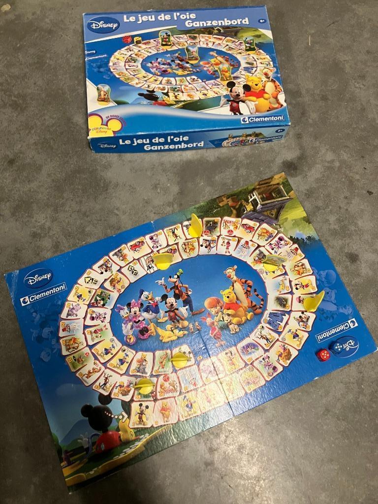 Ganzenbord Disney, Cinq joueurs ou plus, Enlèvement ou Envoi, Utilisé, Clementoni