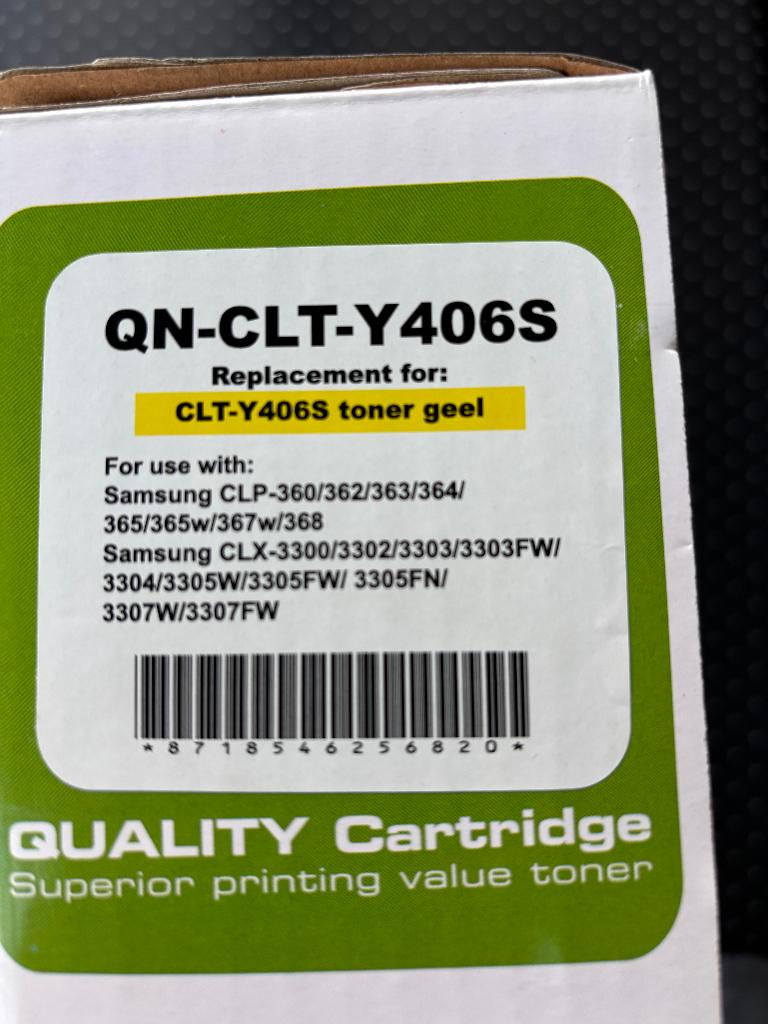 Toner cartridge  Geel - Samsung CLP/CLX, Ophalen, Nieuw, Toner, Huismerk
