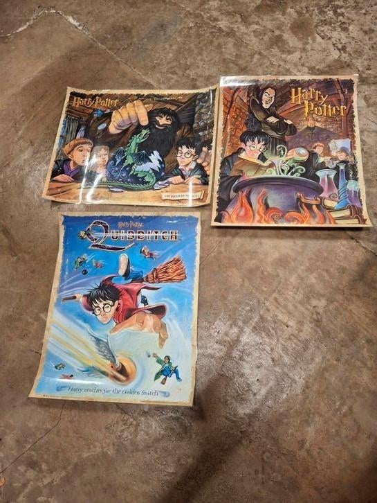 Harry potter posters, Enlèvement, Comme neuf